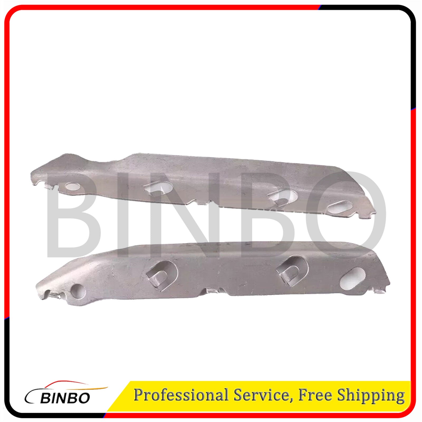 for BMW E90 E91 2006-11 Pair Front Bumper Cover Insert 51117134097 51117134098 Q