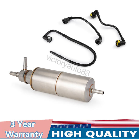 Fuel filter + 3PCS fuel line hose kit for Mercedes-Benz ML320 ML55 AMG 1634703764