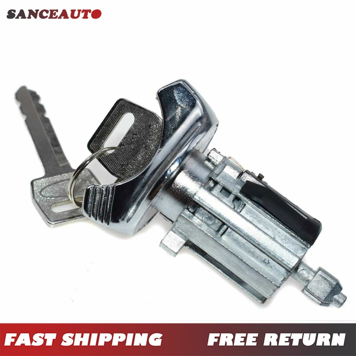 Suitable for F150, 250, 350, 92-95 ignition key switch with cylinder locking and 2 buttons C42150- n
