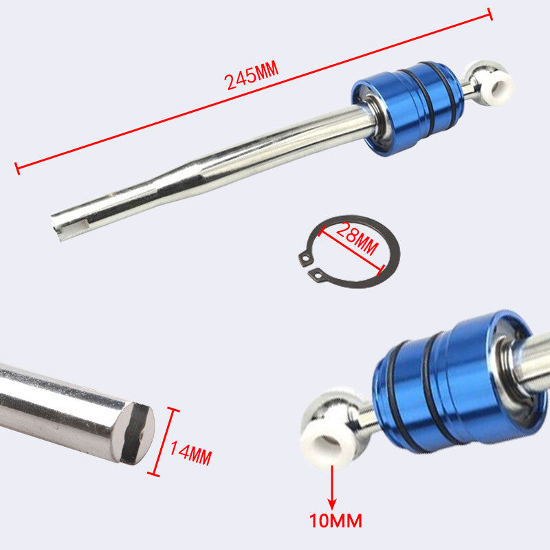 Quick Short Throw Shifter Fit for BMW E30 E36 E39 M3 M5 Z3 325 Aluminum Blue Q