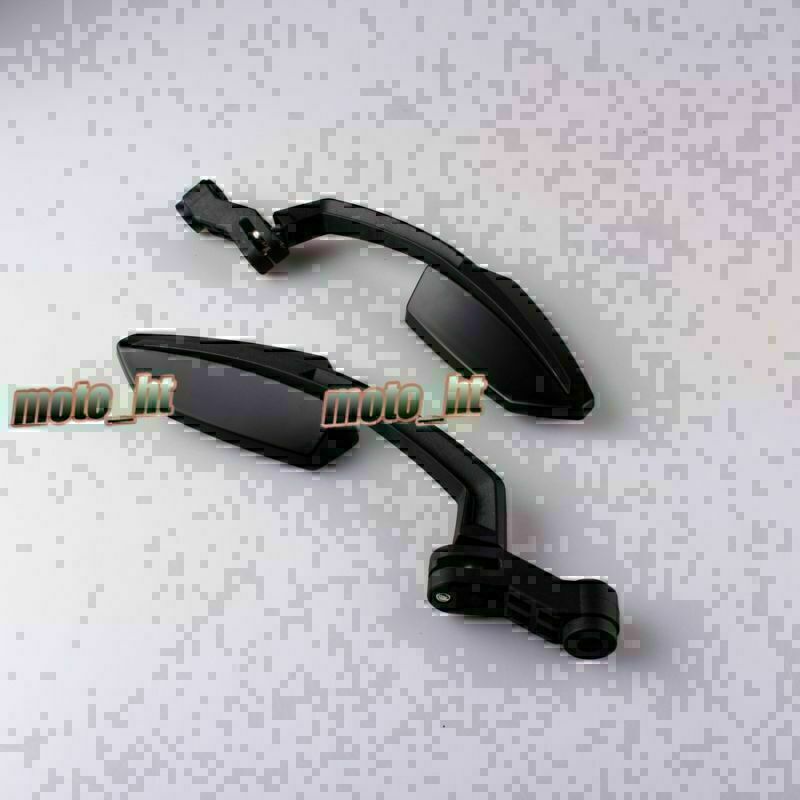 7/8 Handle Bar End Universal Rear View Mirrors Fit for Honda for Yamaha for SUZUKI Black