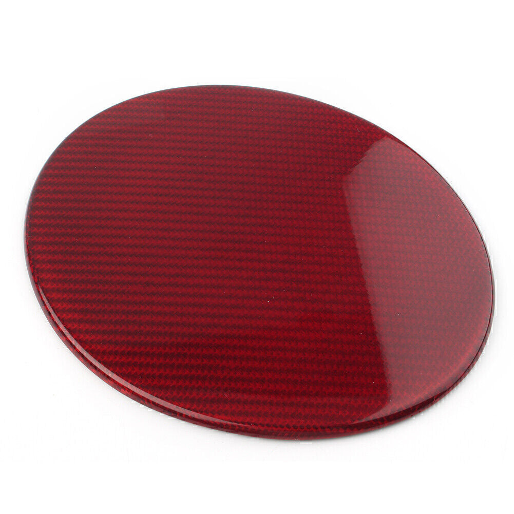 Red Carbon Fiber Style Car Oil Tank Cover for Subaru BRZ for Toyota 1986 Q