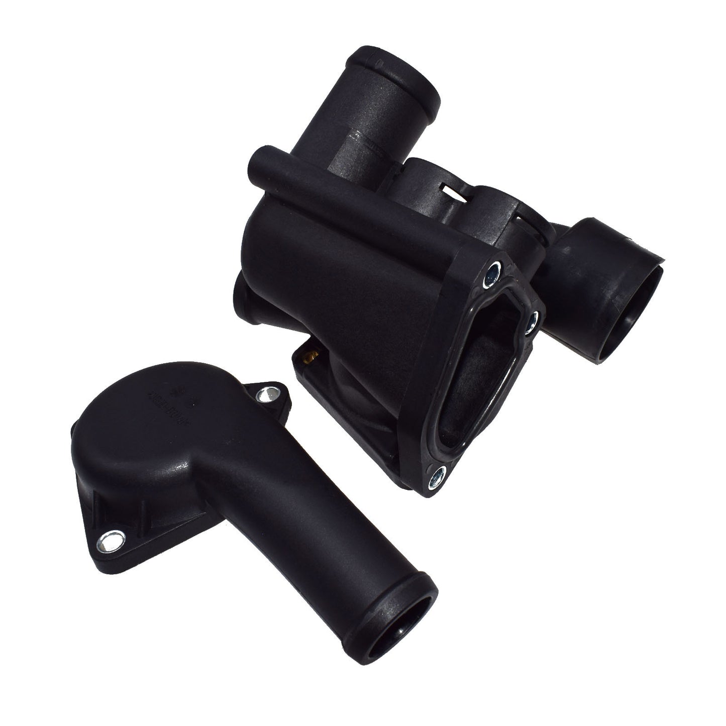 Thermostat housing + gasket + protective cover suitable for Golf for Jetta 2.8 L V6 022121117C 021121121C- n
