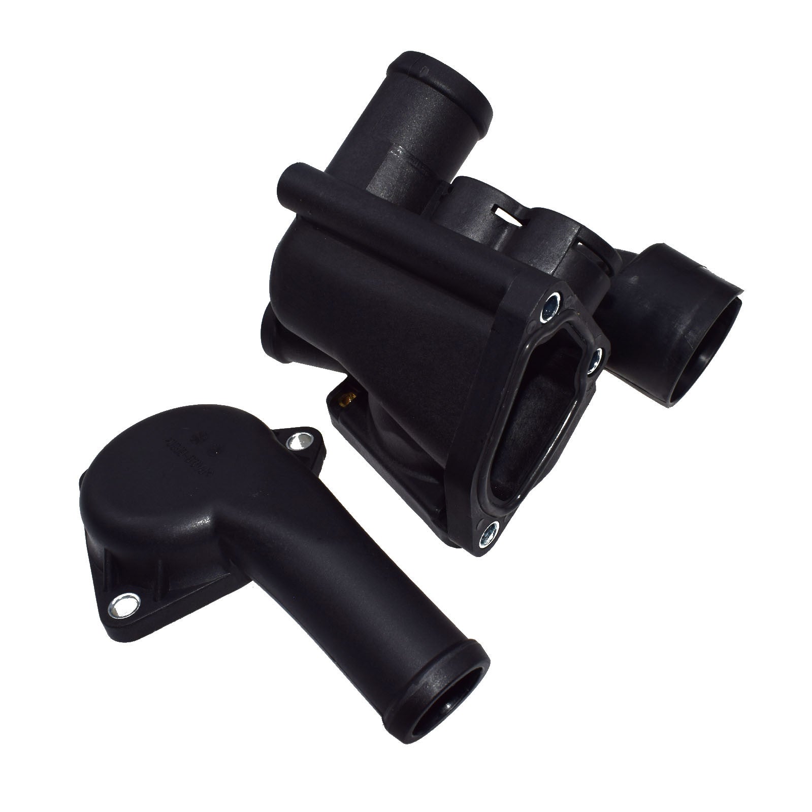 Thermostat housing + gasket + protective cover suitable for Golf for Jetta 2.8 L V6 022121117C 021121121C- n