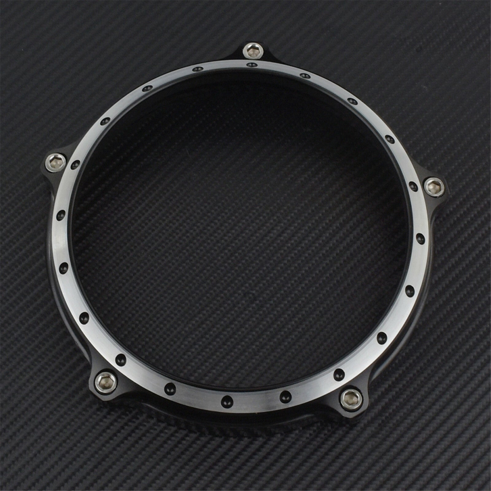 5.75 Headlight Trim Ring Lamp Bezel Fit For Sportster XL 883 1200 Dyna Softail