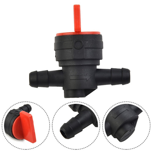 1 Pcs 8mm Plastic Petcock/Fuel Tap For 1/4 ID Pipe Motorcycle Lawnmower