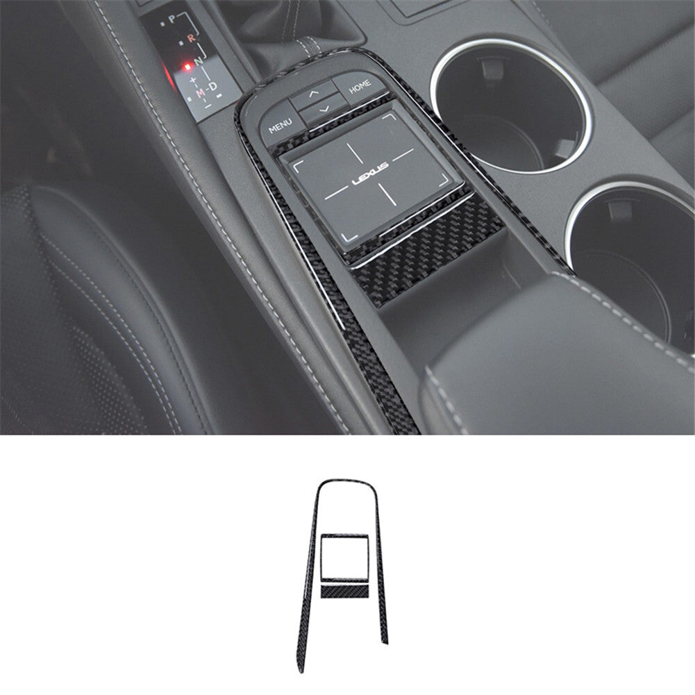 Carbon Fiber Radio Surround Panel Cover Trim for Suzuki Grand Vitara 2010-2013 v
