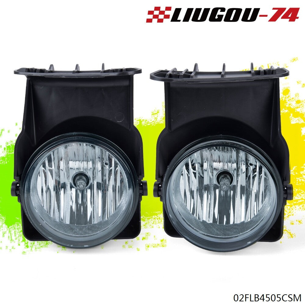 Suitable for 03-06 Jimsy for Sierra 1500-3500 pickup bumper fog light left+right U- v