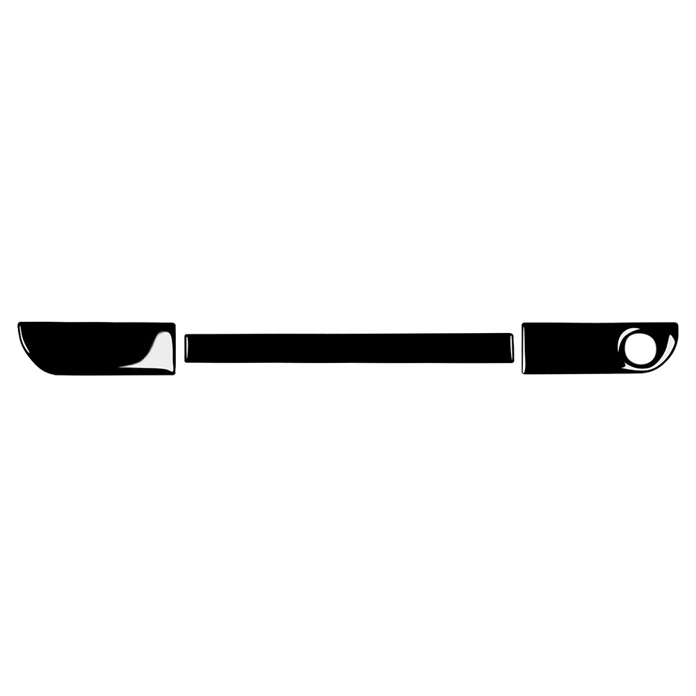 3x Copilot Glove Box Switch Handle Cover Trim Black for Audi TT 8N 2001-2006 RHD