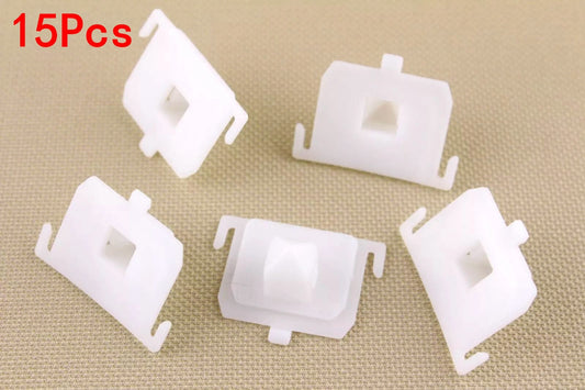 15Pcs White Nylon Rocker Moulding Clips for Toyota for Land Cruiser 1998-2007
