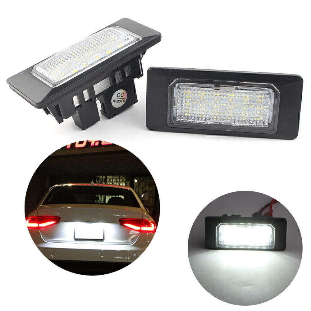 18-SMD LED License Plate Light Lamp Error for AUDI A4 A5 S5 Q5