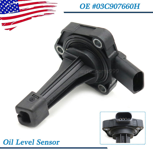 The new oil level sensor is compatible with for Audi A5 Quattro 08-11 and A4 Quattro 09-12 2.0L 03C907660H- n