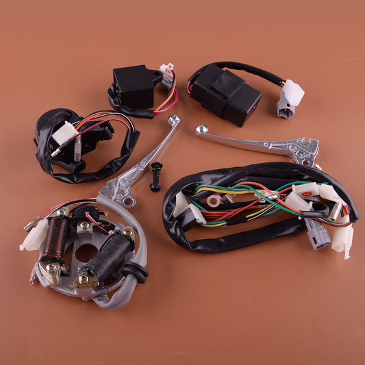 Wiring Harness Ignition Switch CDI Magneto Stator Assembly Fit for PW50 New v