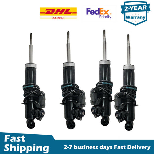 Full Set Front Rear Shock Absorber Struts VDC for BMW X5 E70 X6 E71 2007-2014
