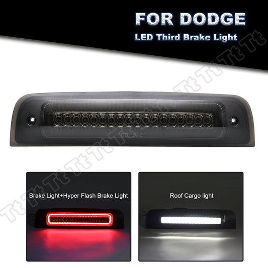 Smoke Full LED 3rd Third Brake 2009 - 2018 for Ram 1500 2500 3500 Q