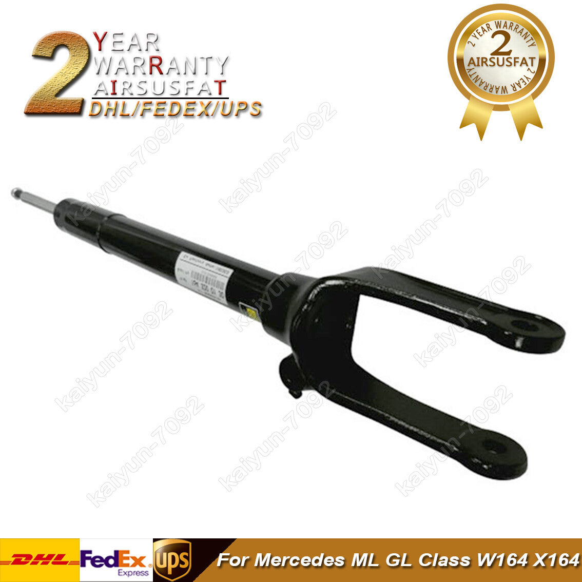 for Mercedes W164 X164 ML350 Front Air Suspension Shock Core W/o ADS 1643200130