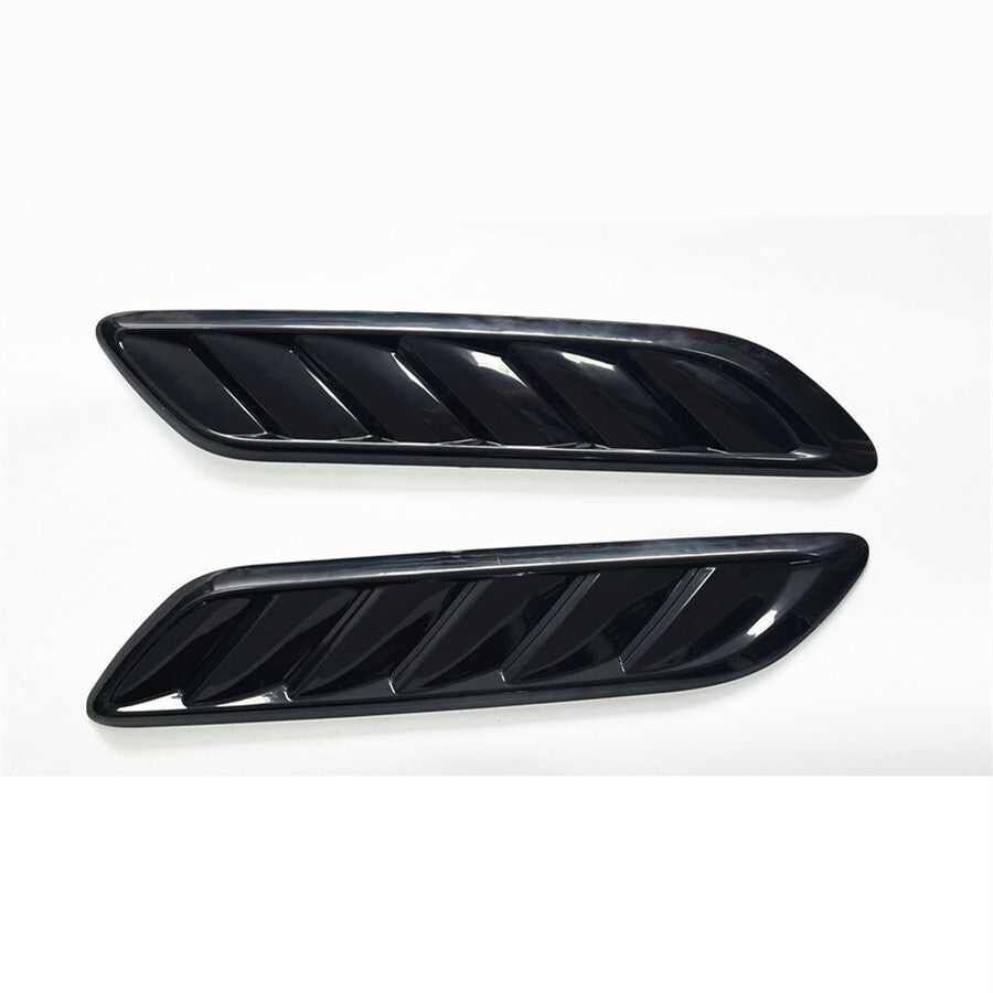 Car Air Flow Intake Hood Scoop Vent Bonnet Cover Decorative Accessory Q