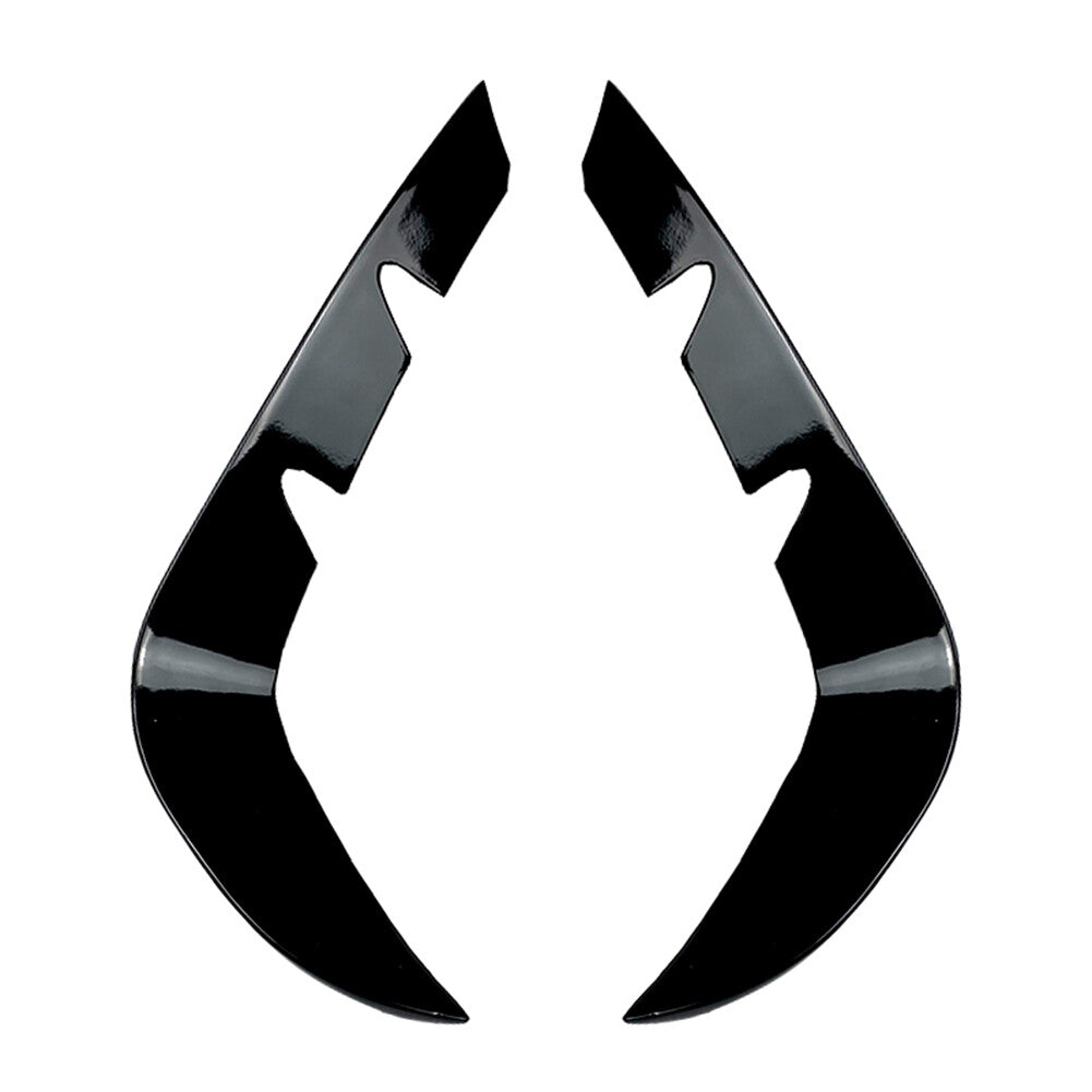 Front Bumper Canards Lip Splitter Fins for Mercedes Benz GLB-Class X247 2020-22