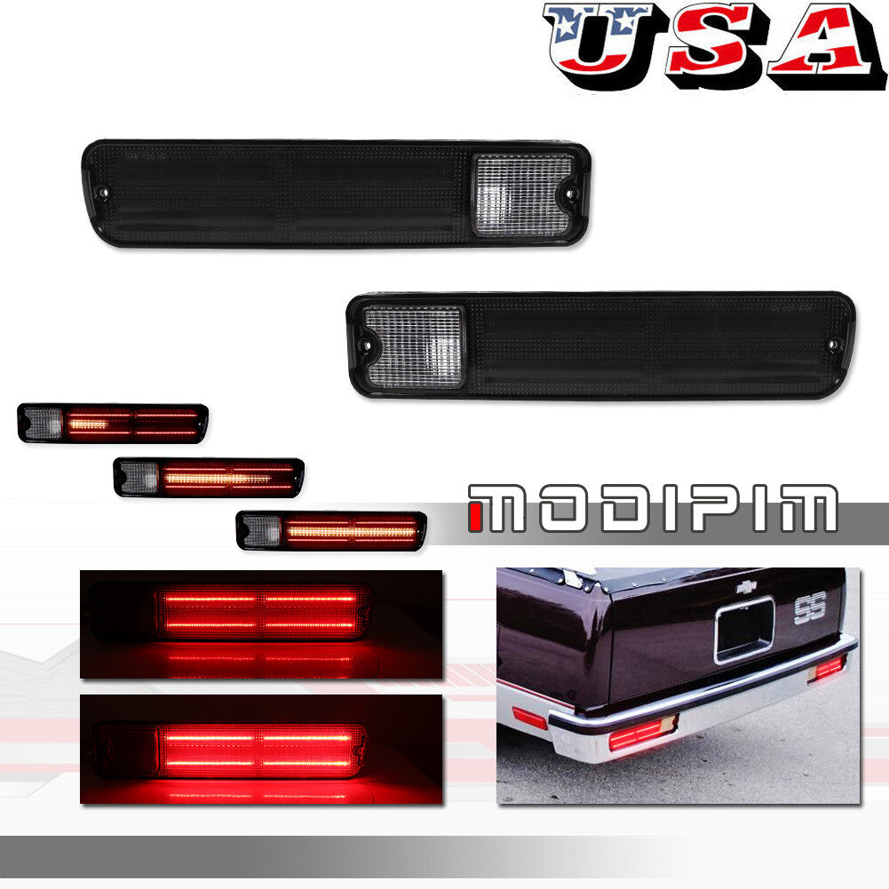 Rear taillights for 79-87 El Camino Malibu for GMC Caballero- v