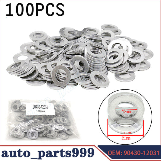 100-piece pack of drain plugs and washing machine washers 90430-12031, suitable for , Lex, and for SCION . n