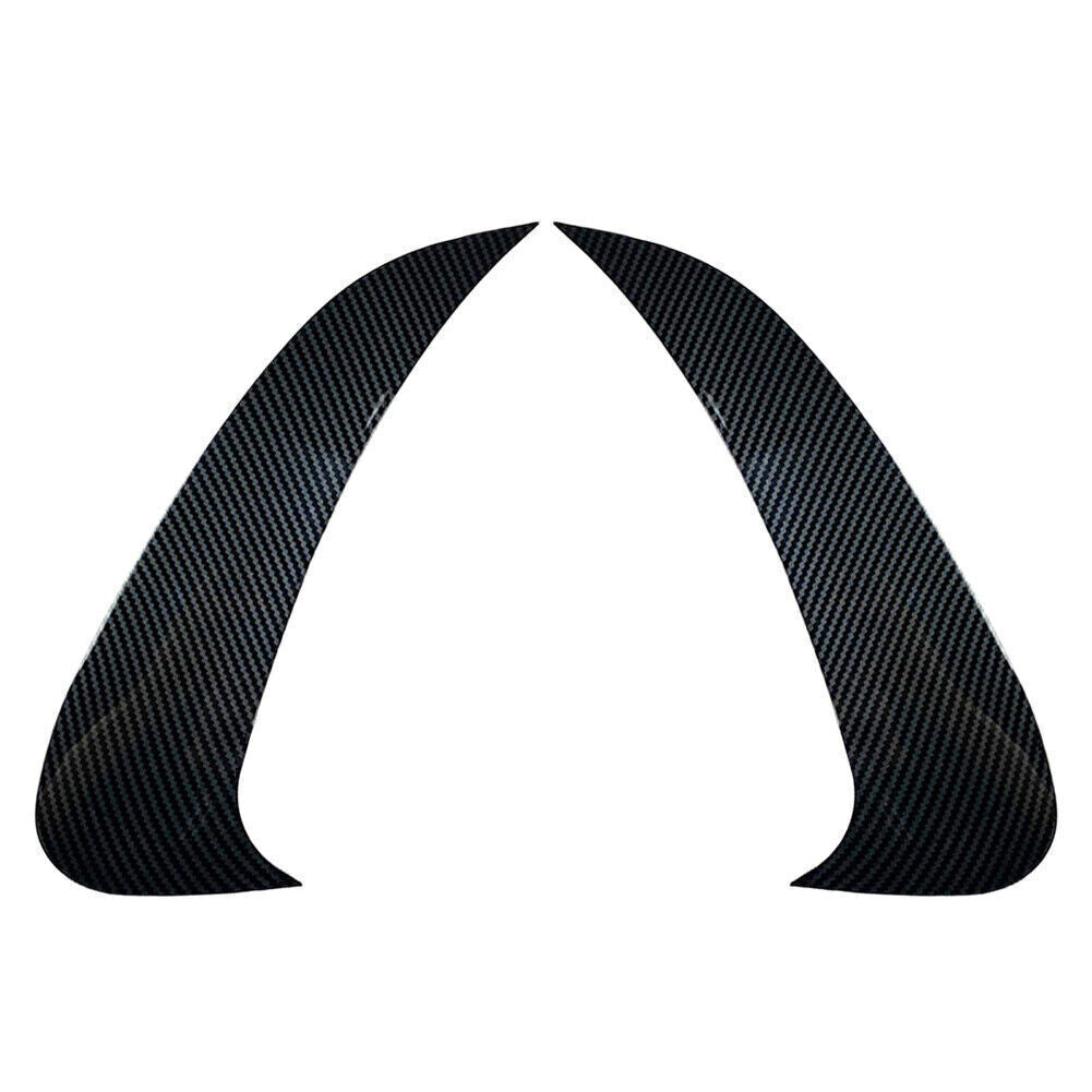 Rear Bumper Splitter Spoiler Canard Air Vent Fit for Mercedes Benz C-class W206 2pcs