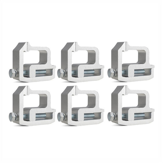 6pcs Universal Truck Cap Topper Camper Shell Mounting Clamps Heavy Duty Pickup