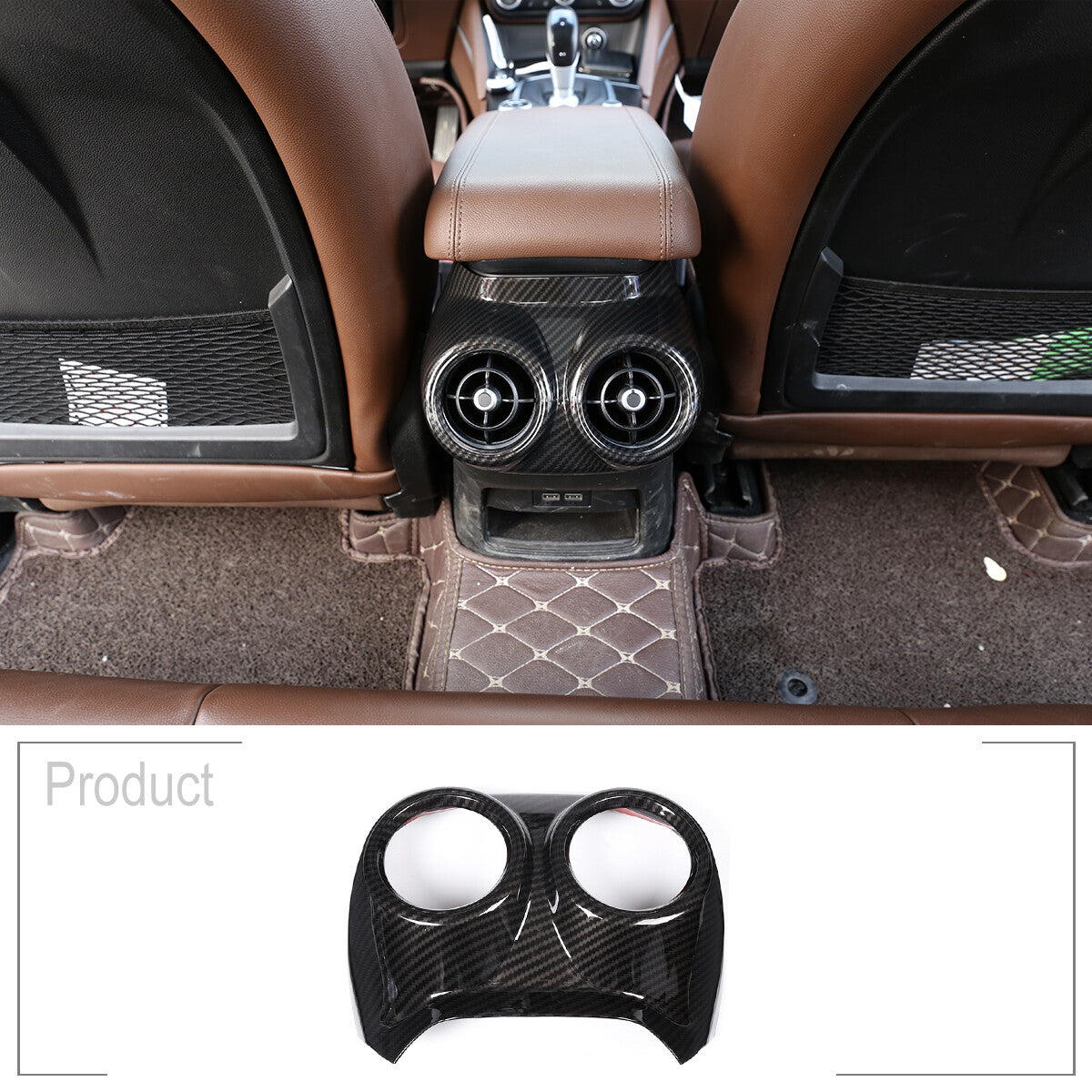 Inner Console Gearbox Frame Cover Trim for Land Rover Discovery Sport 2015 - 2019- v