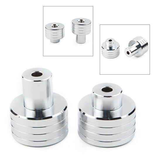for Honda REBEL 500 CMX500 300 CMX300 2017-2019 2018 Silver Handle Bar End Plug Q