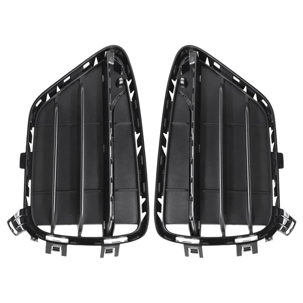 Fits For X4 F26 2013-2018 2x Front Left Right Side Bumper Lateral Grille Black