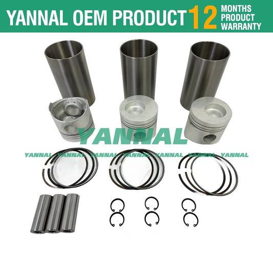 K3M Overhaul Kit with Piston Ring Liners for MT300 MT301D Engines