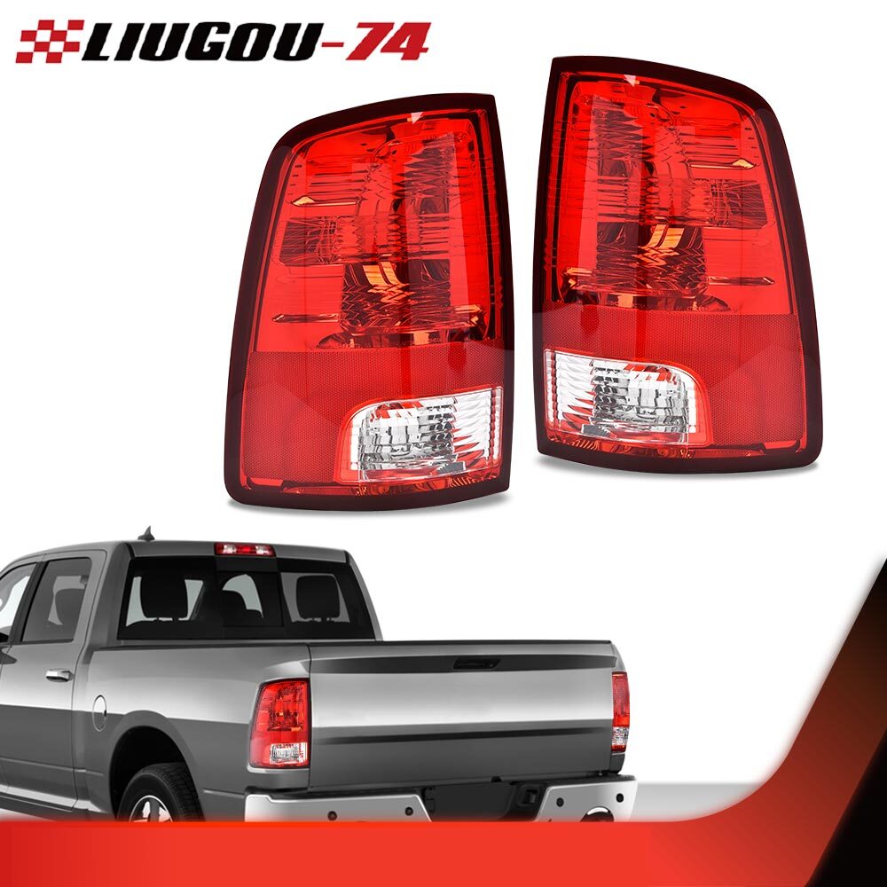 Tail Light LH+RH Fits 2009 - 2018 for Dodge for Ram 1500 2010 - 2018 for Ram 2500 3500- v