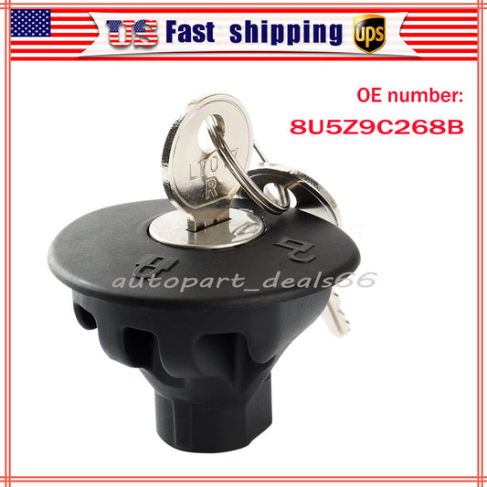 Gas cap lock/fuel cap lock with key 8U5Z-9C268-B Suitable  for ford  F-150 2009-2014 Q