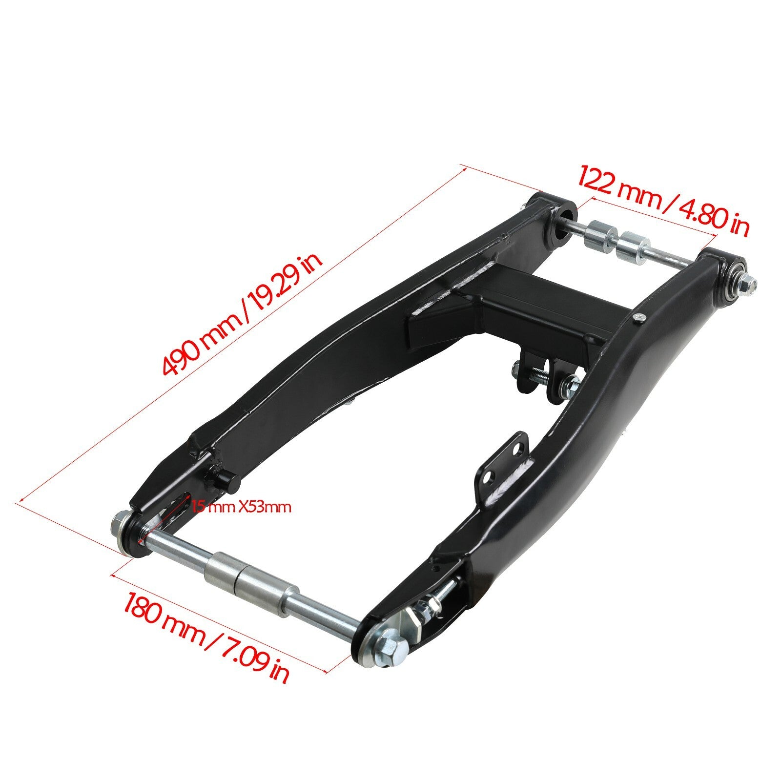 12-inch rear wheel swingarm kit, 80/100-12 tires, rim grooves, SSR Apollo bicycle, 110cc/125cc.