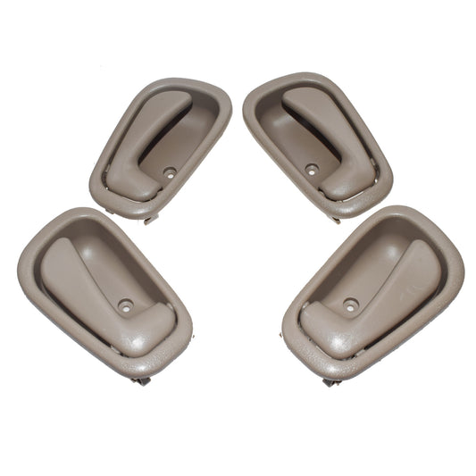 Four interior door handles for , suitable for Corolla Geo Prizm 6920602050E- v