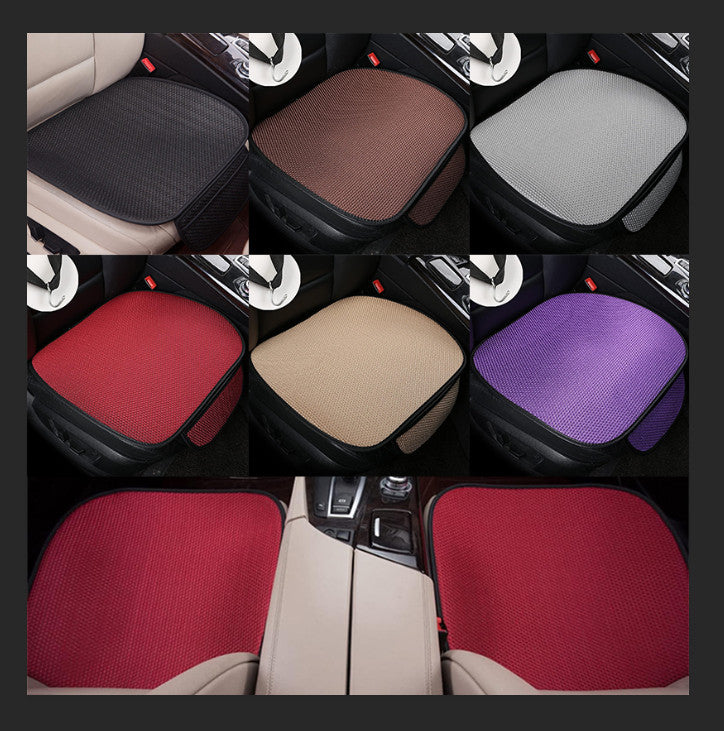 1*Car for Seat Pad Breathable Ice Silk Mat Cushion Cover Protect Non-slip Multicolor Q
