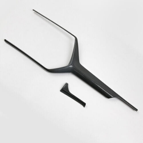 Carbon Fiber Trim Center Console Dash Navigation 2020-2023 for Toyota Highlander