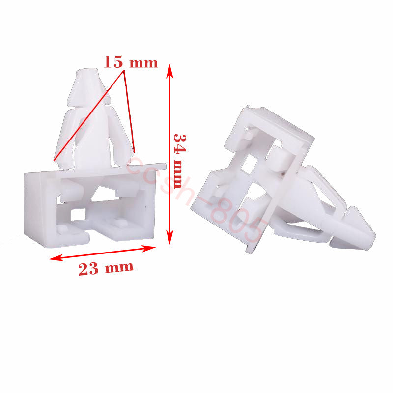 5 Pcs Car Rear Bumper Spacer Retainer Fastener Clips for Honda for Civic