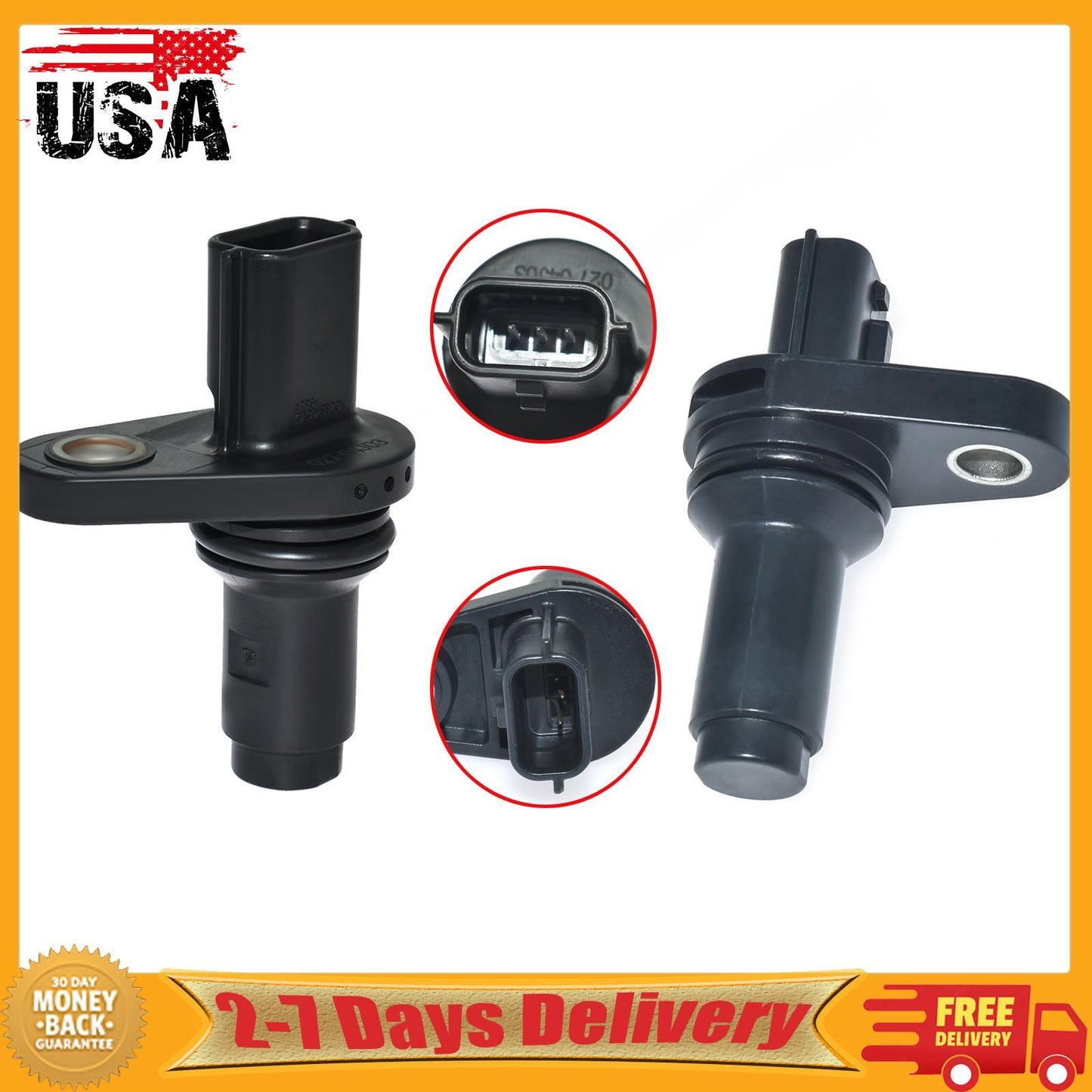 2x Crankshaft Position Sensor for Infiniti Q50 Q60 G37 EX37 for Nissan 370Z 08-2019