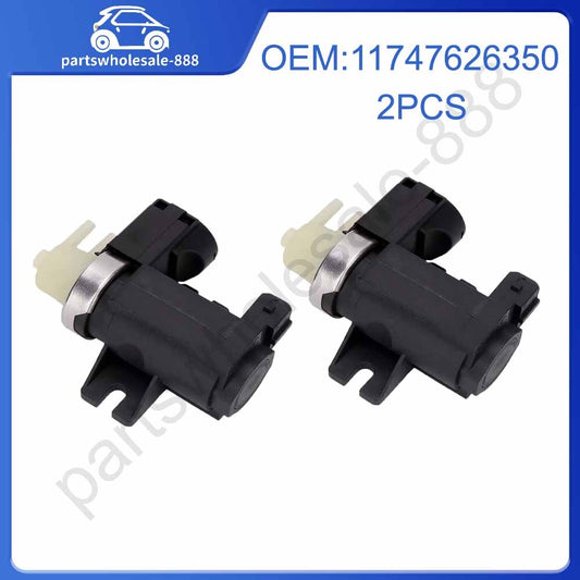 2-pack turbocharger solenoid valves suitable for BMW E90 335i, E60 535i, 550, F01 11747626350