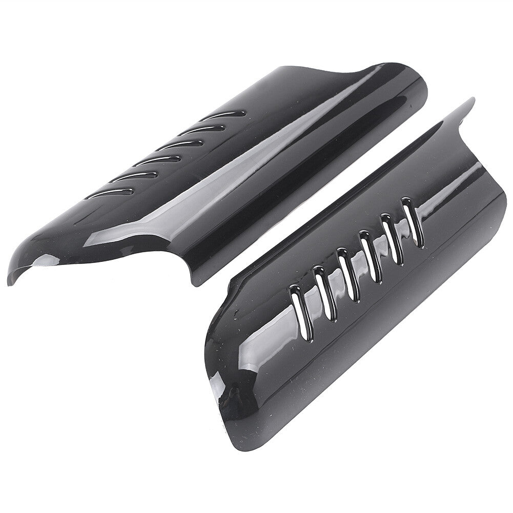 2x Fork Lower Leg Deflector Shield Cover Fit Touring Road King Classic FLHRC