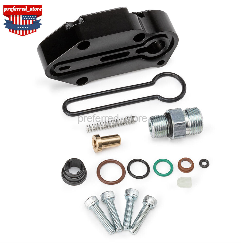 Spring kit with blank housing fuel regulator for 2003-07 6.0L - v