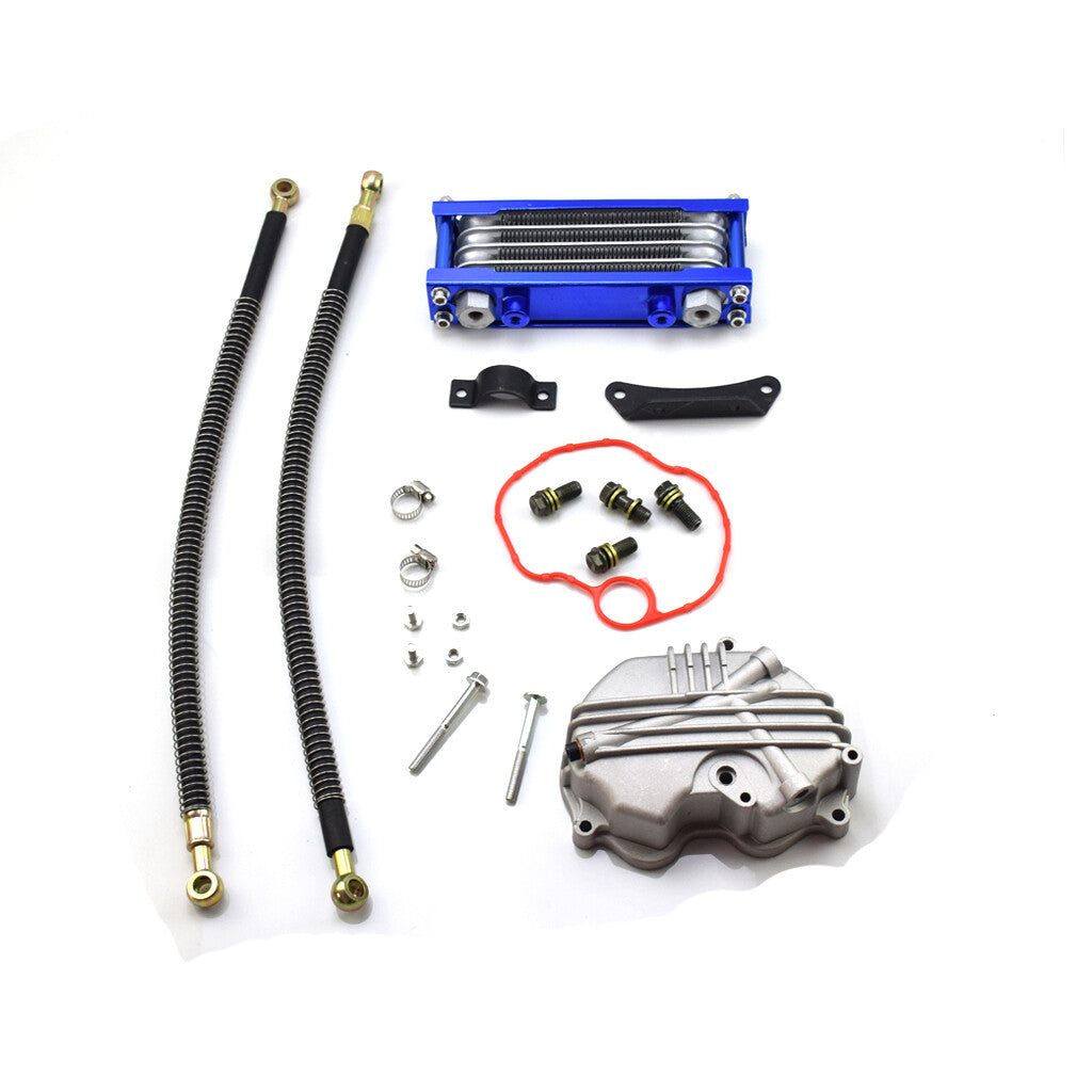 Oil Cooler radiator Curved beam Bike Dirt Pit Bike Monkey Racing Motorcyle Z50