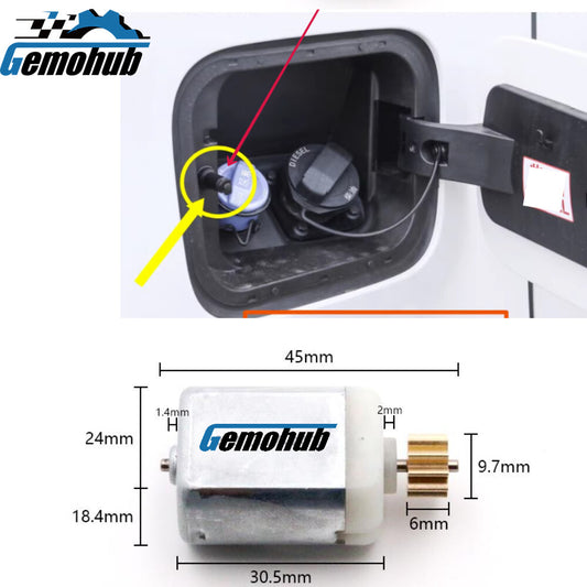 Fuel Filler Cap Actuator Motor For 2002-2014 for Volvo XC90 1999-2006 for Volvo S80