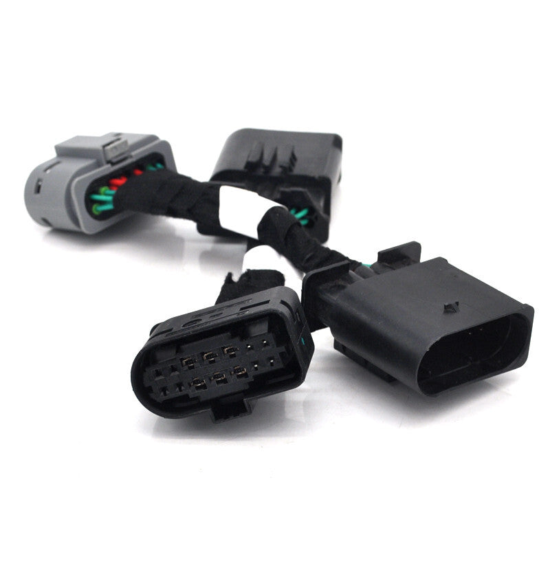 2x Retrofit facelift LCI Led Head light cable wire adaptor for Mercedes CLA W118 v