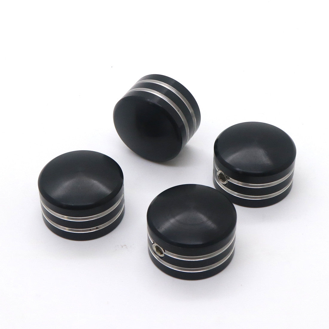 Black Spark Plug Head Bolt Cap Cover Plug for Harley Twin Cam Touring 1999-2017 Q