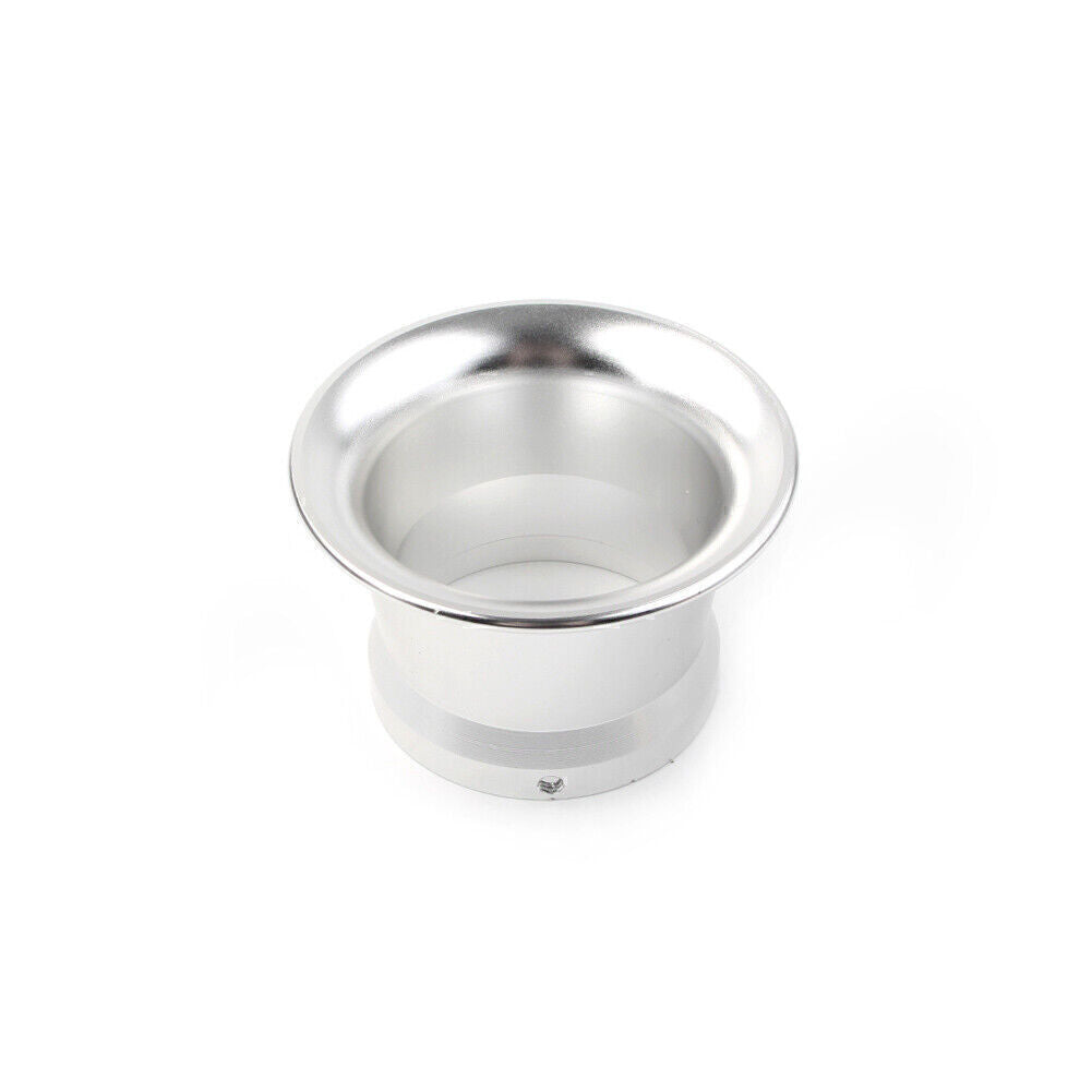 Universal CNC 50mm Carburetor Air Inlet Carb Vent Collar Horn Protector Silver Q