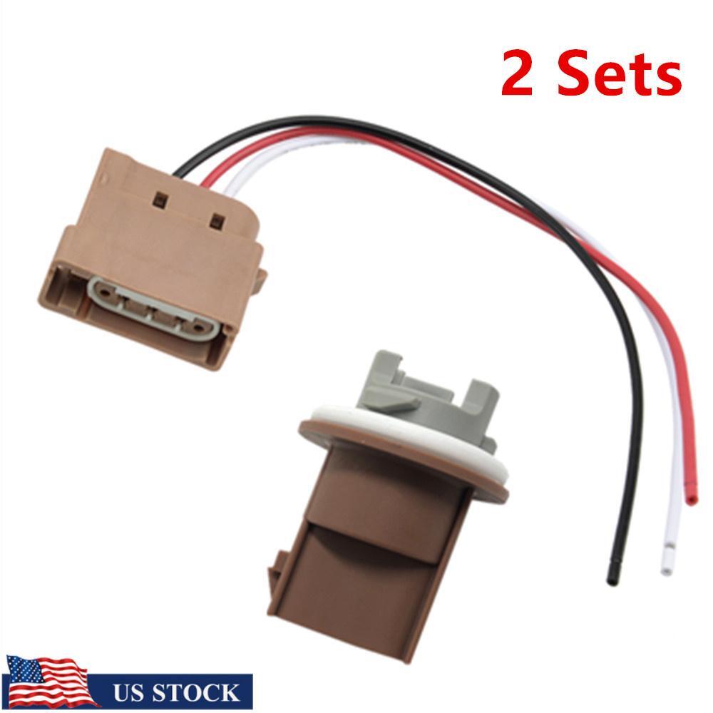 Tail Light Brake Lamp Signal Socket  Wire Harness for Ford F-250 350 Super Duty Q