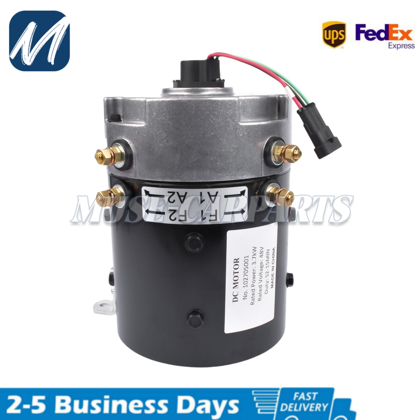 10357251-01 For Club Car for DS & Precedent 48V Stock Replacement IQ/i2 Excel Motor Q