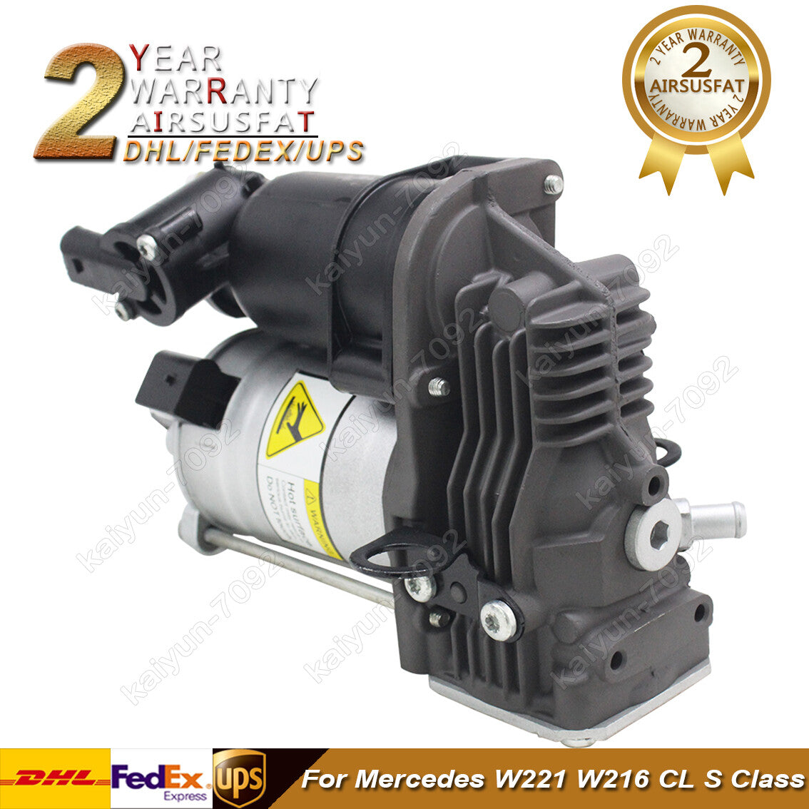  for MERCEDES S-CLASS W221 S550 AIR SUSPENSION COMPRESSOR PUMP 2213200704