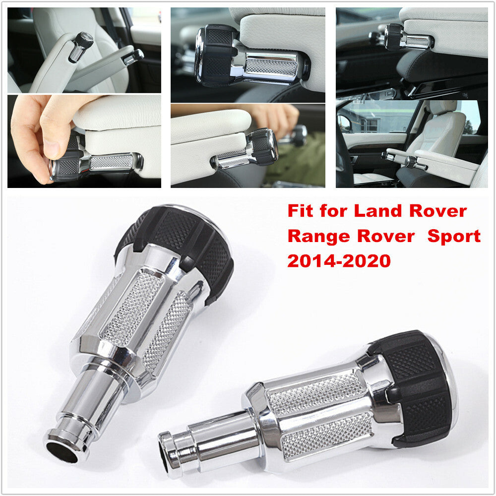 2-Pack Front for Seat Armrest Alloy Blade Tips for Land Rover Range Sport 2014-2020 n